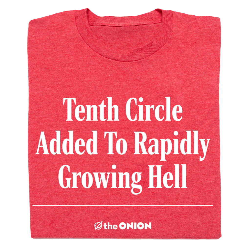 'Tenth Circle' Headline T-Shirt