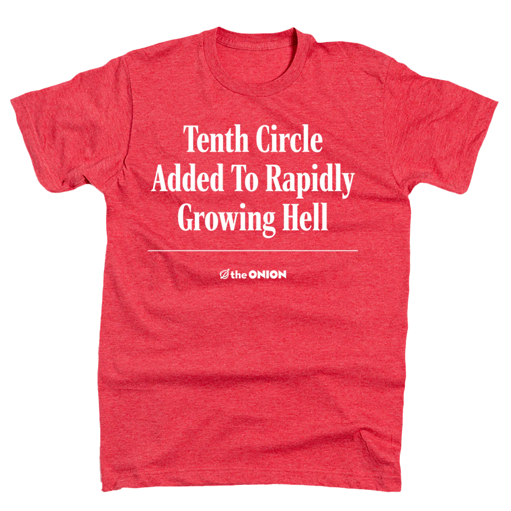 'Tenth Circle' Headline T-Shirt - Image 2